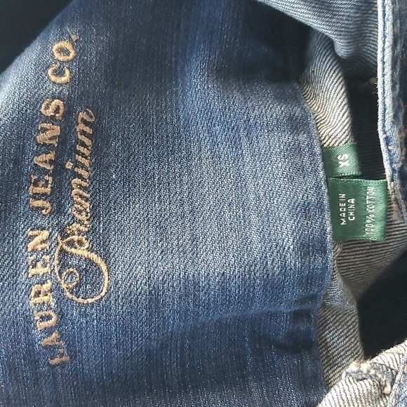 Lauren Jeans Co. Premium Women's Denim Jacket Size Extra Small - Picture 15 of 15